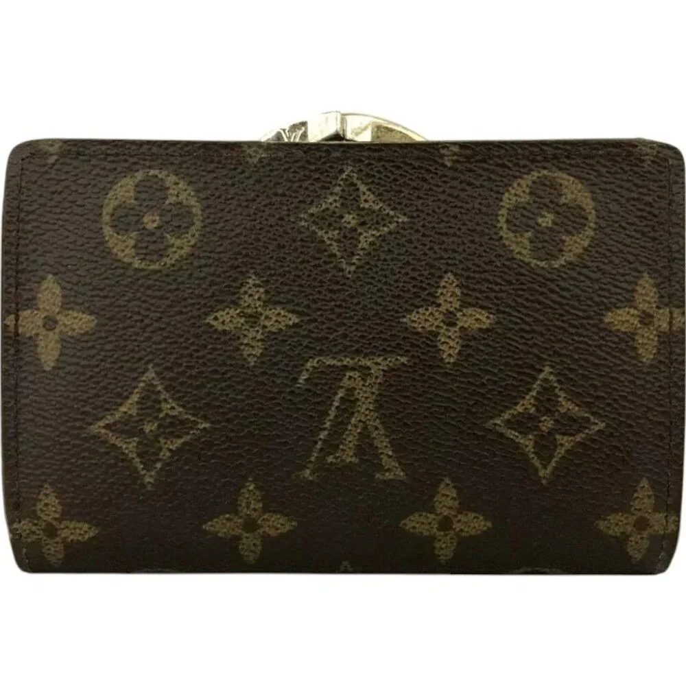 572190AY (L2) Louis Vuitton Wallet Porte Monnaie Brown Monogram - Picture 2 of 9